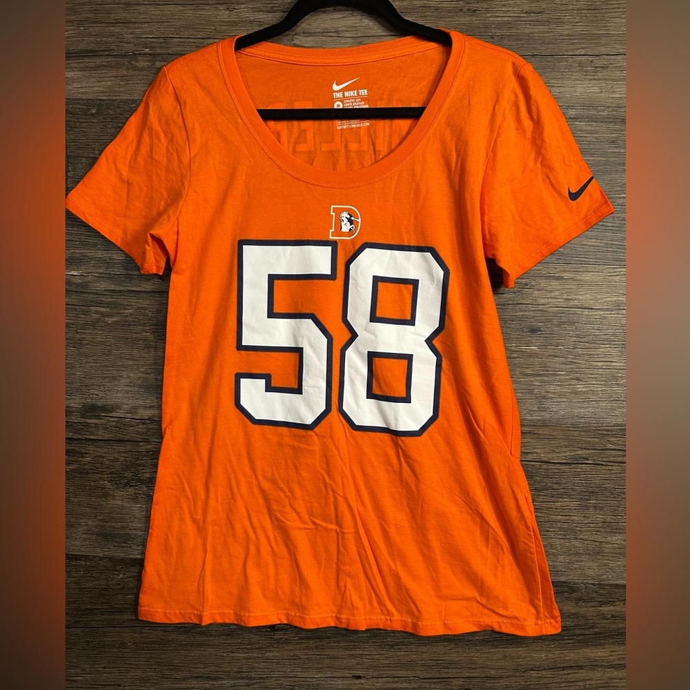 Nike Women's Orange 58‎ Graphic Tee
